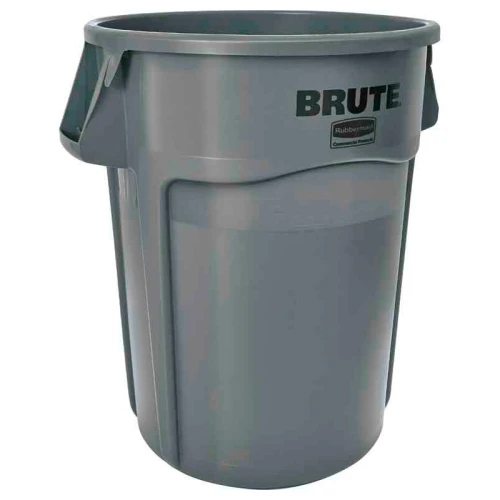 Conteneur BRUTE rond Rubbermaid 166,5 litres – 5 coloris Conteneur RUBBERMAID Brute de 38 à 208 litres