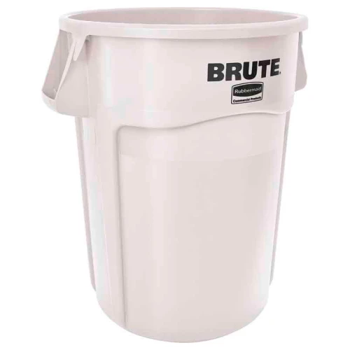 Conteneur BRUTE rond Rubbermaid 166,5 litres – 5 coloris Conteneur RUBBERMAID Brute de 38 à 208 litres
