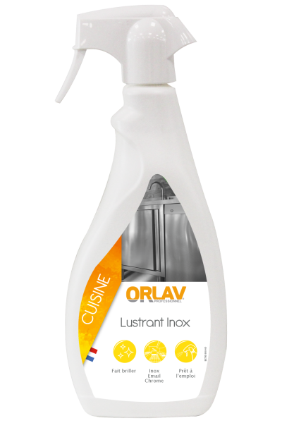 Orlav Lustrant Inox / Vapo De 750Ml Produits inox