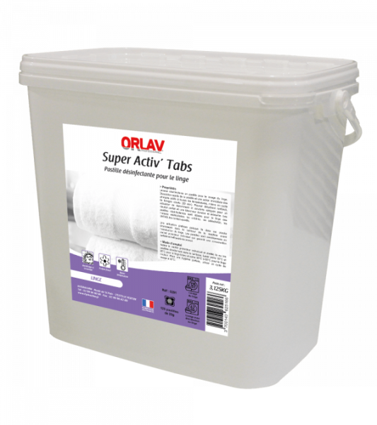 Orlav Lessive Linge Pastilles Ds/ 3.125Kg Lessive linge