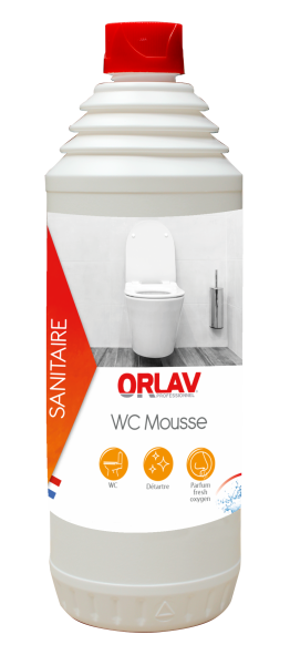 ORLAV WC MOUSSE Carton 6x1L Entretien sanitaire