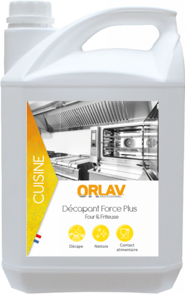 Orlav Decapant Force+ Four Grill Friteuse / 5L Produits d'entretien
