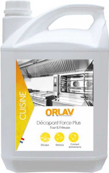 Orlav Decapant Force+ Four Grill Friteuse / 5L Décapants de four