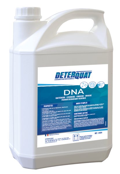 Deterquat DNA concentré Dégraissant Désinfectant 5L HYGIENE CUISINE