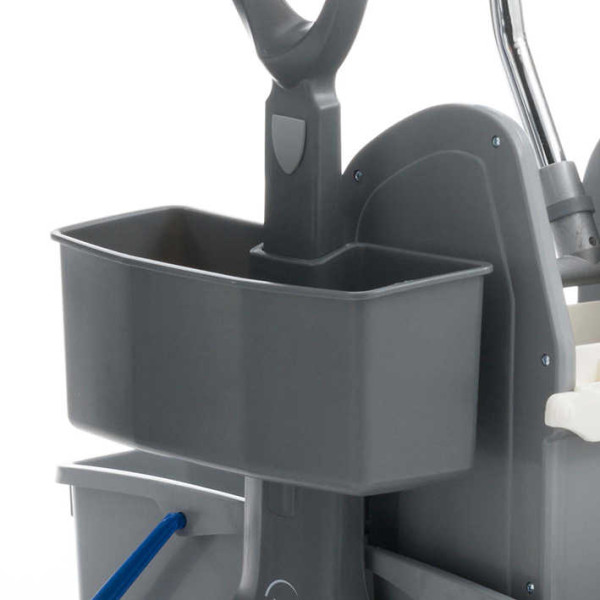 Chariot De Lavage Bi Bac 2X15L Sur Roulettes Avec Presse Et Bac Chariots de lavage