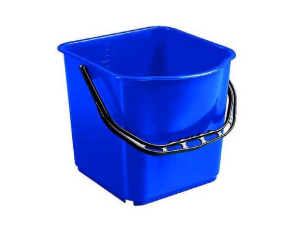 Seau Polyethylene Capacite 15L Bleu Les seaux
