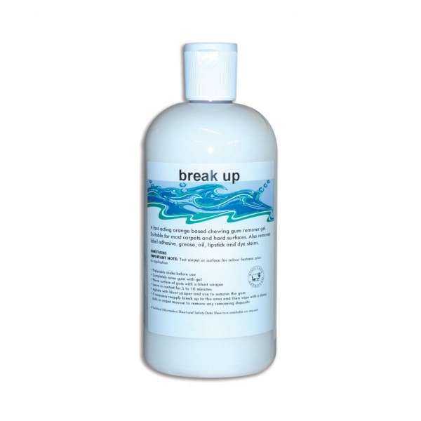 Break Up Gel Pour Dissoudre Les Chewingums  Le Carton De 4*100ml Détergent moquette et textile