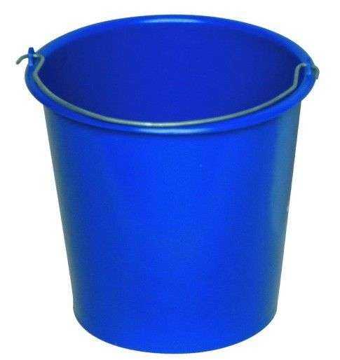 Seau rond souple avec anse acier - 11 L – vert