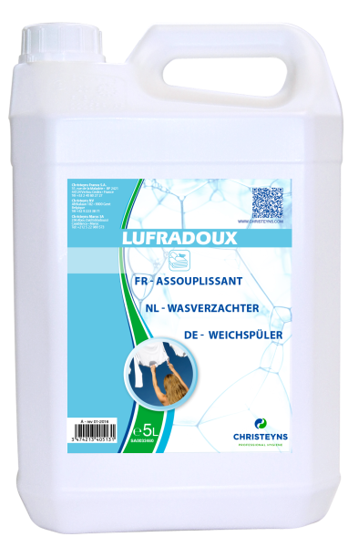 Assouplissant Textile Lufradoux Le Bidon De 5L Produits d'entretien