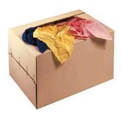 CARTON DE 10 KG DE CHIFFON COULEUR