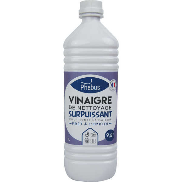 Vinaigre De Nettoyage 9,5°/ 1 Litre Entretien sanitaire