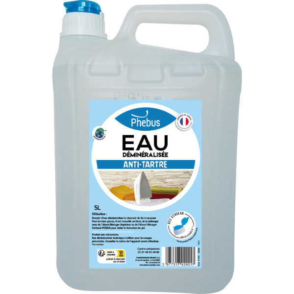 Eau Demineralisee 5L Accueil