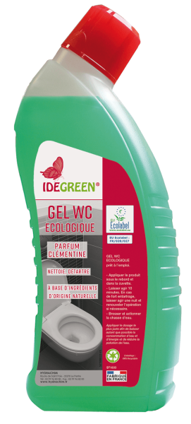 Gel Wc Ecologique Flacon De 750Ml Avec Bec Canard Entretien sanitaire