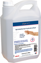 gel hydro alcoolique bidon de 5 litres