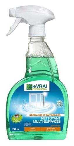Le vrai professionnel nettoyant multi-surfaces Pulve De 750Ml Nettoyage vitres