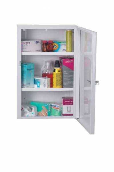 Armoire A Pharmacie 1 Porte Blanc Protection individuelle