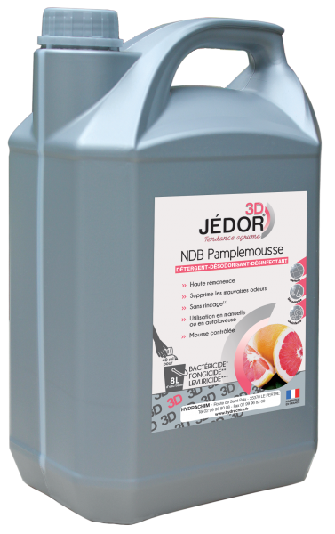 Jedor 3D Detergent -Le Bidon De 5 Litres Parfum Au Choix( Floral,Pamplemousse,Citron Vert,Ambiance) Entretien des sols