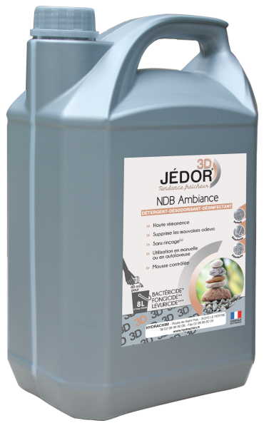 Jedor 3D Detergent -Le Bidon De 5 Litres Parfum Au Choix( Floral,Pamplemousse,Citron Vert,Ambiance) Détergents sol