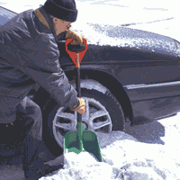 Pelle à Neige en plastique Sel de déneigement