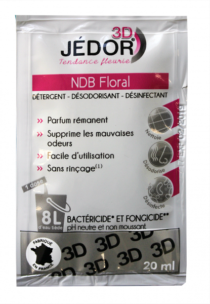 Jedor 3D Detergent 250 Dosettes De 20Ml - Parfum Au Choix Produits d'entretien