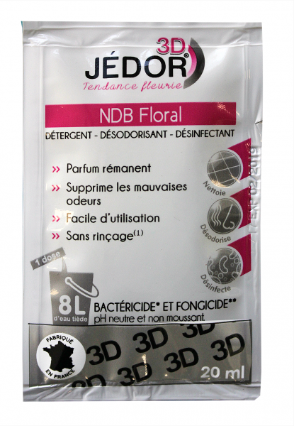 Jedor 3D Detergent 250 Dosettes De 20Ml - Parfum Au Choix Détergents sol