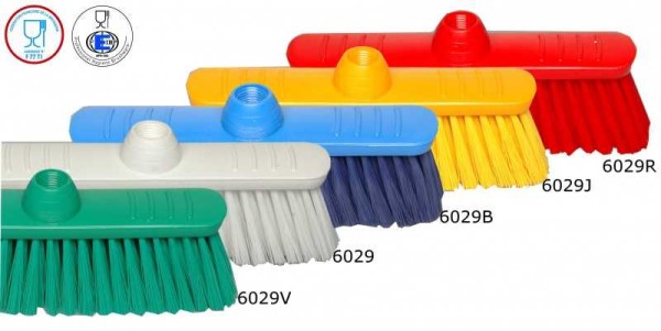 Balai alimentaire mi dur Longueur 29Cm - Coloris au choix Les sols