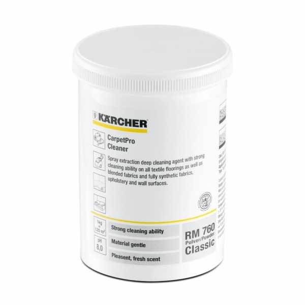 Rm760 Poudre De Nettoyant Pour Textile Et Moquette La Cartouche De 800G Détergent moquette et textile