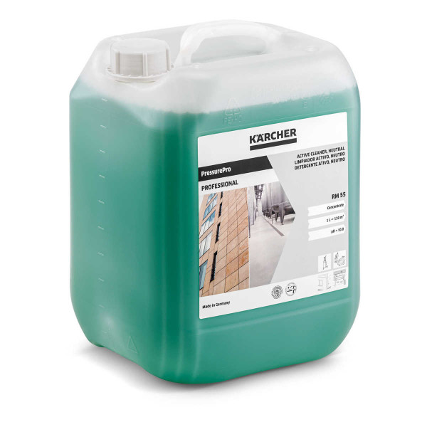 Détergent actif Pressure Pro, neutre RM 55, 10l Karcher Détergent façade