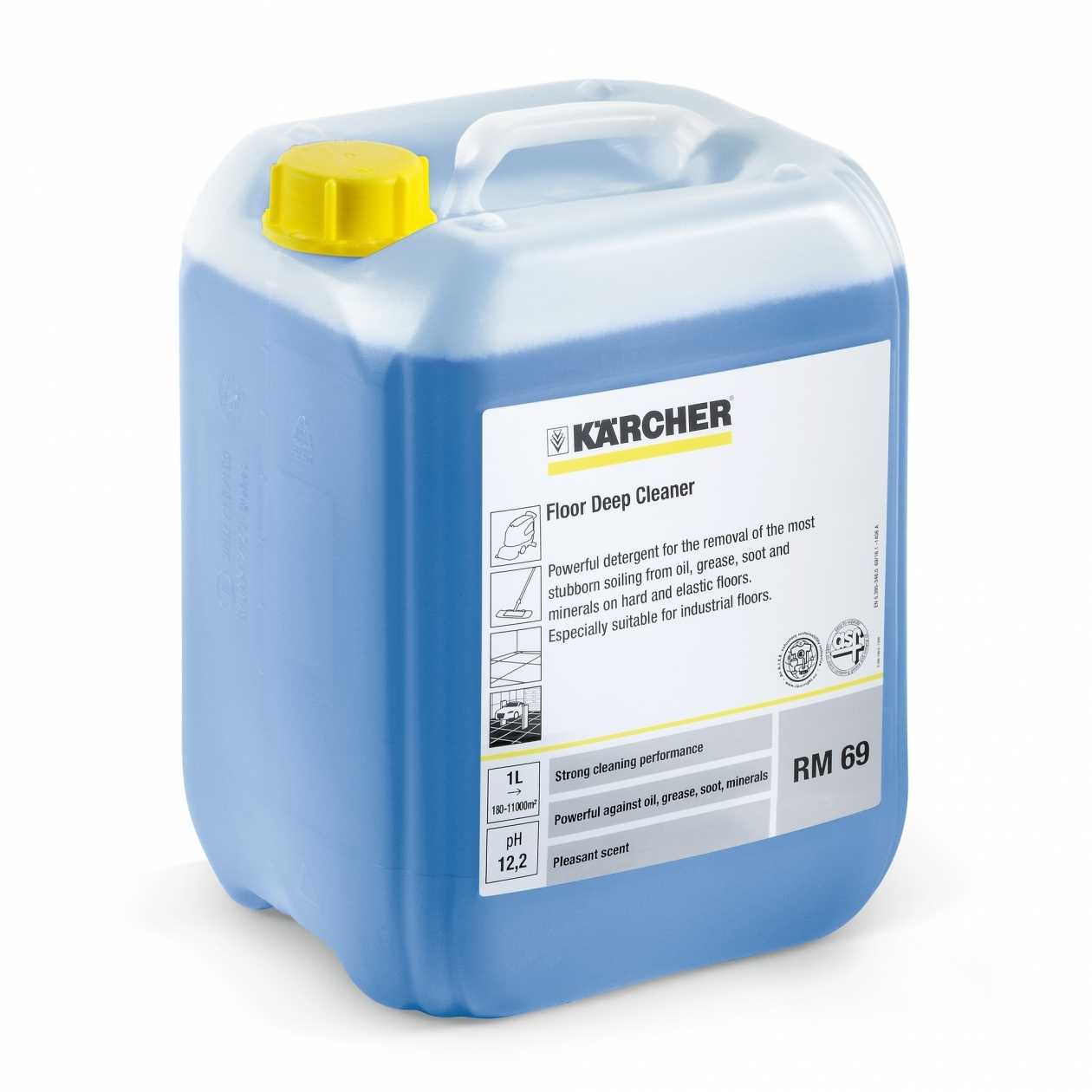 Karcher Detergent Rm 69 Asf Nettoyant En Profondeur Pour Le Sol Le Bidon De  10Litres