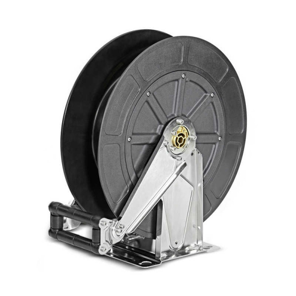 Enrouleur de flexible automatique en acier inoxydable/plastique, 20 m Enrouleur