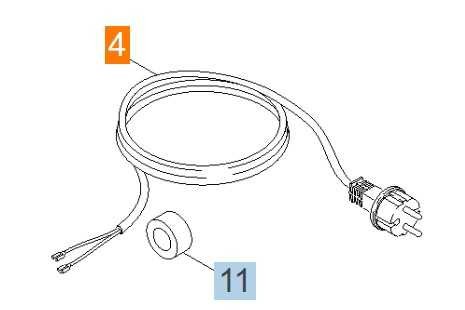 Cable électrique aspirateur Karcher 7,5metres Accessoires pour aspirateur