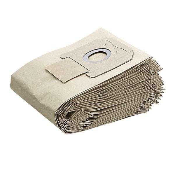 10 Sacs à Poussière Pour Aspirateur Karcher NT 22/1 - Capacité 2,5 L, Filtration 4 Couches, Remplacement Facile