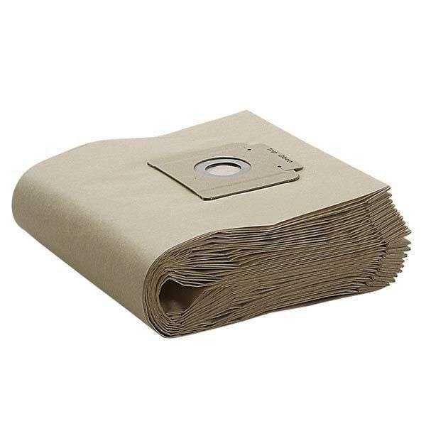 Lot de 10 sacs papier poru aspirateur Karcher T15/1 Sacs papier