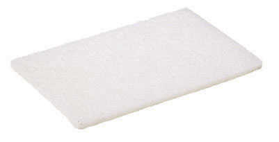 Tampon abrasif BLANC 15x23cm Lot de 10 Equipement Sanitaire