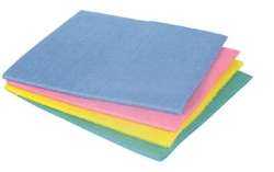 LAVETTE NON TISSE 38x40CM 140G/M² COULEUR BLEU