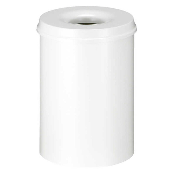 Poubelle Anti-Feu - 30 Litres Blanc Poubelles bureaux