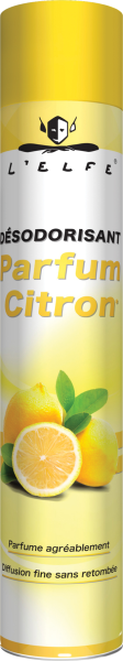 Desodorisant  Citron Aérosol 750Ml Produits d'entretien