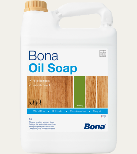Bona Soap Cleaner Parquet Huile Le Bidon De 5 Litres Entretien et traitement des parquets