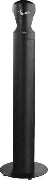 Colonne Cendrier Avec Sac Jetable Couleur Noire CENDRIER