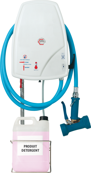 Centrale De Nettoyage Et De Desinfection SEKO Prowash 1 Produit Flexible de 10 à 25Métres ou Sans Accessoires centrale de nettoyage