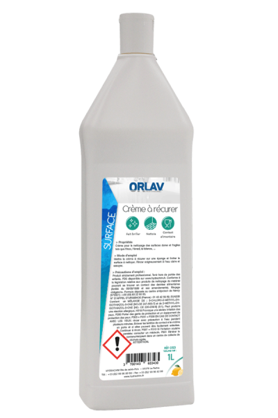 Crème à récurer 1L Nettoyant multi-surfaces