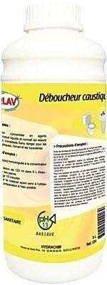 Deboucheur Caustique Liquide Le Bidon De 1 Litres Entretien des canalisation