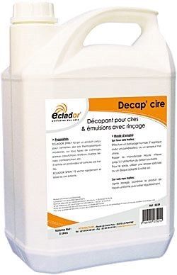 Eclador Decap'cire Avec Rincage / 5L Décapage