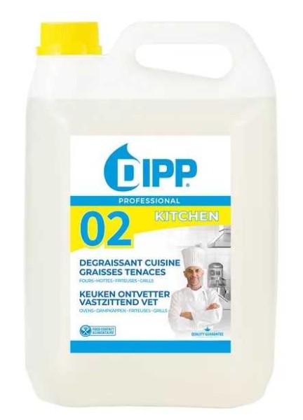 Dipp Lot De 2 Bidons De 5 Litres Super Degraissant + CADEAU BOX * Nettoyant multi-surfaces