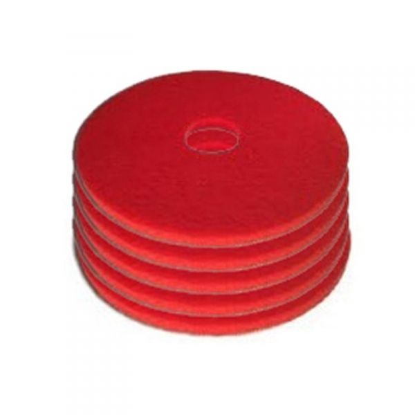 Lot De 5 Disques Rouge Diamètre au choix Matériel de nettoyage manuel