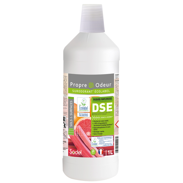 Détergent Surodorant Cannelle-Coco Écolabel DSE Carton de 6 x 1 L Produits d'entretien