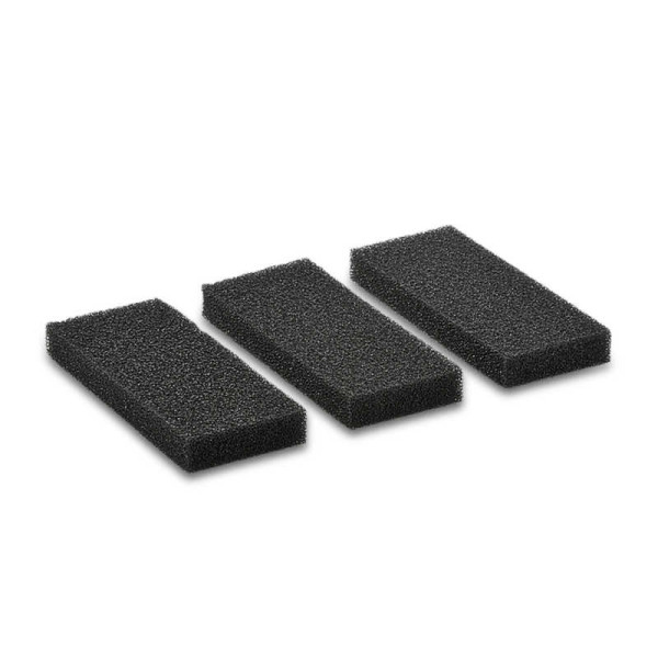 Karcher - LOT DE 3 Filtres de sortie d'air standard pour BV 5/1, BV 5/1 Bp, T 12, T 15, T 17 Accessoires pour aspirateur