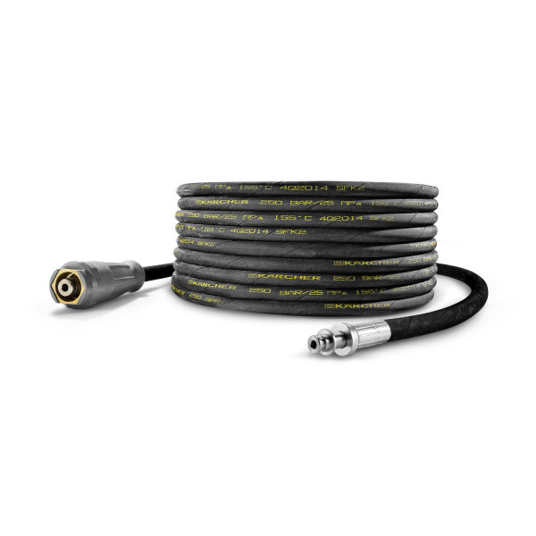 Flexible haute pression, 15 m, DN 6, 300 bar, 1 x EASY!Lock / 1 x raccord AVS pour tambour enrouleur Nettoyeur haute pression : Accessoires & composants
