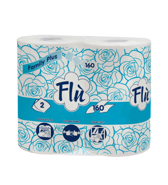 ESSUIE TOUT MENAGER 80 FEUILLES/ LOT DE 40 ROULEAUX Essuie Tout