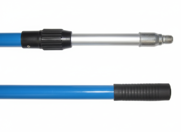 Manche Telescopique Pro Fibre De Verre 2 X 1.2 M (Bleu) Les manches et accessoires